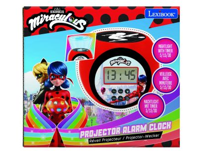 Lexibook Budík Kouzelná Beruška se stropním projektorem