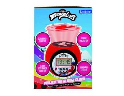 Lexibook Budík Kouzelná Beruška se stropním projektorem