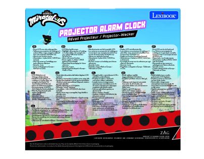 Lexibook Budík Kouzelná Beruška se stropním projektorem