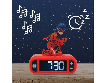 Lexibook Budík Kouzelná Beruška se svítící figurkou