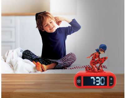 Lexibook Budík Kouzelná Beruška se svítící figurkou