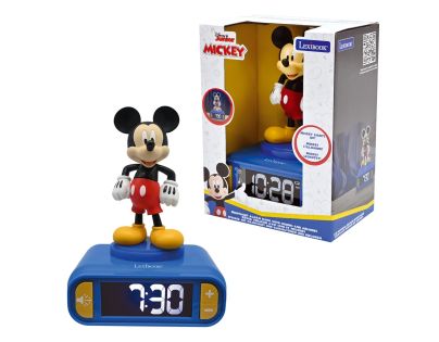 Lexibook Budík Mickey se svítící figurkou