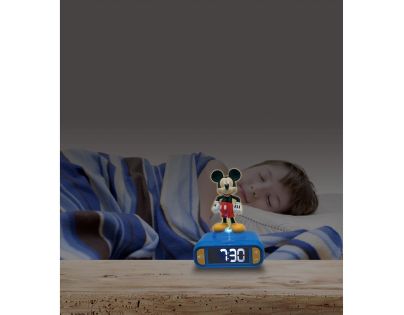 Lexibook Budík Mickey se svítící figurkou