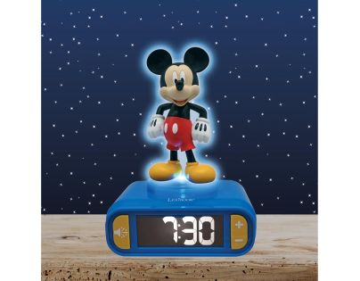 Lexibook Budík Mickey se svítící figurkou