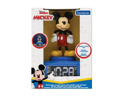 Lexibook Budík Mickey se svítící figurkou
