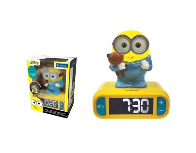 Lexibook Budík Mimoni se svítící figurkou