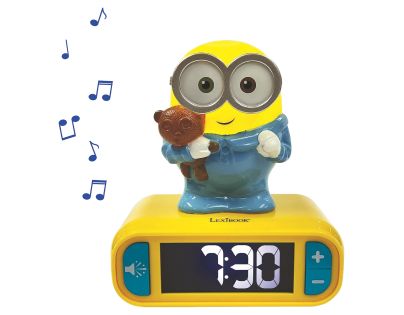 Lexibook Budík Mimoni se svítící figurkou