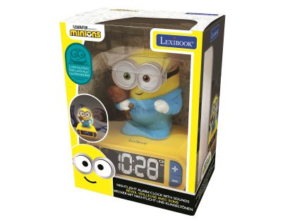 Lexibook Budík Mimoni se svítící figurkou