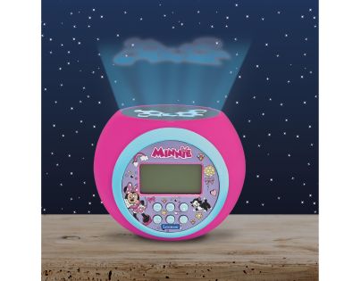 Lexibook Budík Minnie se stropním projektorem