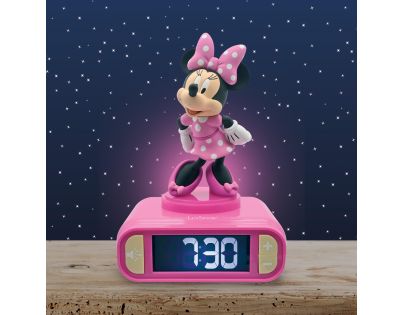 Lexibook Budík Minnie se svítící figurkou