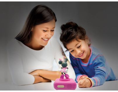 Lexibook Budík Minnie se svítící figurkou