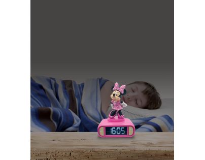 Lexibook Budík Minnie se svítící figurkou