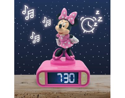Lexibook Budík Minnie se svítící figurkou