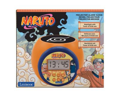 Lexibook Budík Naruto se stropním projektorem