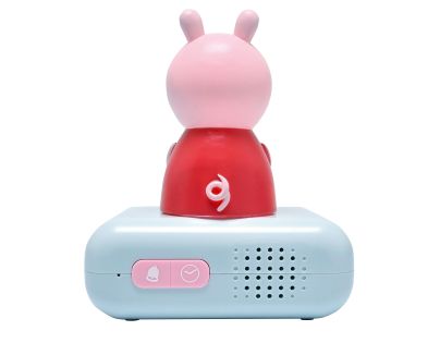 Lexibook Budík Prasátko Peppa se svítící figurkou