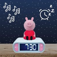 Lexibook Budík Prasátko Peppa se svítící figurkou 4