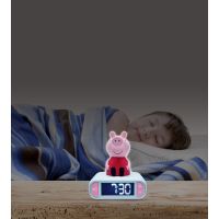 Lexibook Budík Prasátko Peppa se svítící figurkou 6