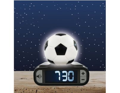 Lexibook Budík s nočním 3D světlem Fotbalová edice