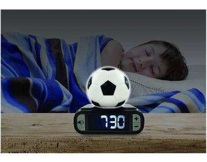 Lexibook Budík s nočním 3D světlem Fotbalová edice
