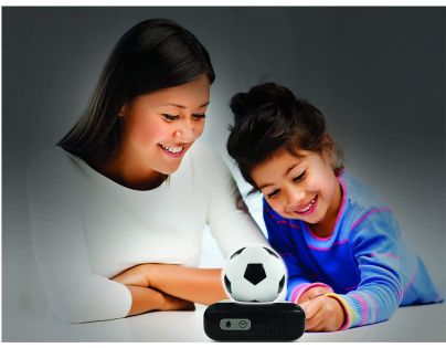 Lexibook Budík s nočním 3D světlem Fotbalová edice