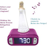 Lexibook Budík s nočním 3D světlem Ledové království Elsa - Poškozený obal 2