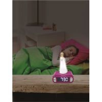 Lexibook Budík s nočním 3D světlem Ledové království Elsa - Poškozený obal 3