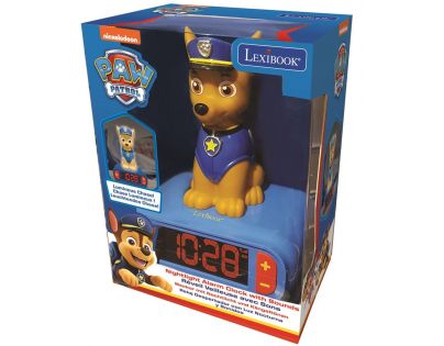 Lexibook Budík s nočním 3D světlem Tlapková patrola Chase