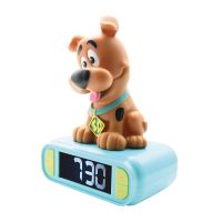 Lexibook Budík Scooby Doo se svítící figurkou 2