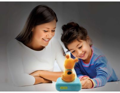 Lexibook Budík Scooby Doo se svítící figurkou