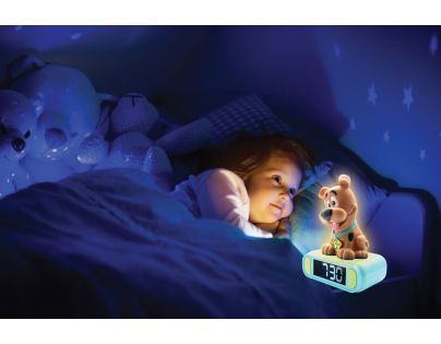 Lexibook Budík Scooby Doo se svítící figurkou