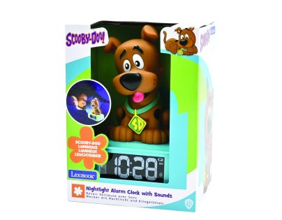 Lexibook Budík Scooby Doo se svítící figurkou