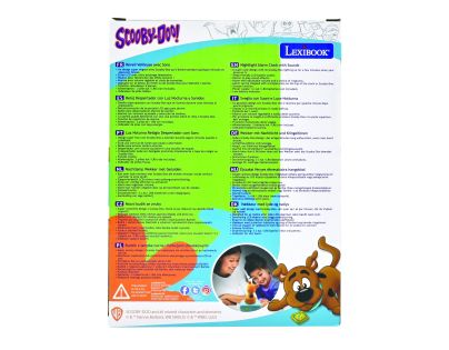 Lexibook Budík Scooby Doo se svítící figurkou