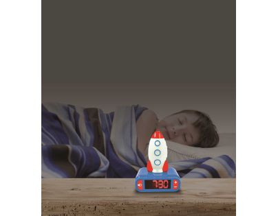 Lexibook Budík se svítící raketou