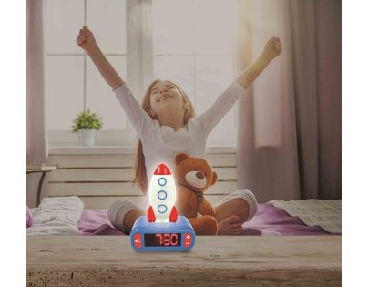 Lexibook Budík se svítící raketou