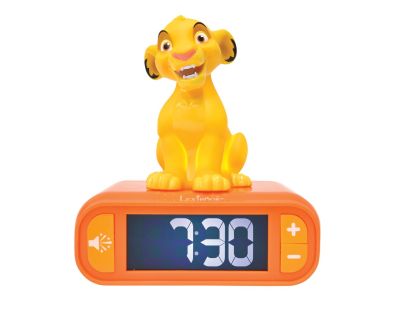 Lexibook Budík Simba se svítící figurkou