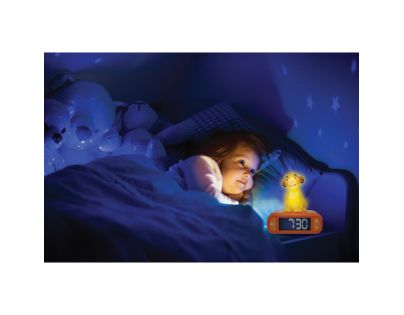 Lexibook Budík Simba se svítící figurkou