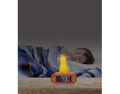 Lexibook Budík Simba se svítící figurkou