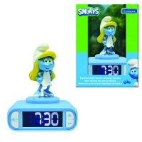 Lexibook Budík Šmoulové se svítící figurkou