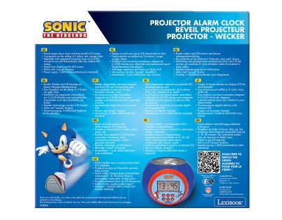 Lexibook Budík Sonic se stropním projektorem