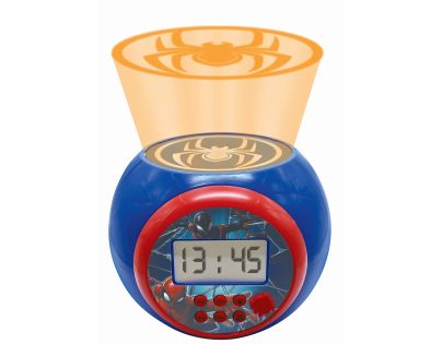 Lexibook Budík Spiderman se stropním projektorem