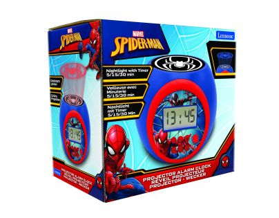 Lexibook Budík Spiderman se stropním projektorem