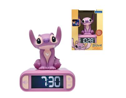 Lexibook Budík Stitch Angel se svítící figurkou