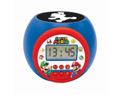 Lexibook Budík Super Mario se stropním projektorem