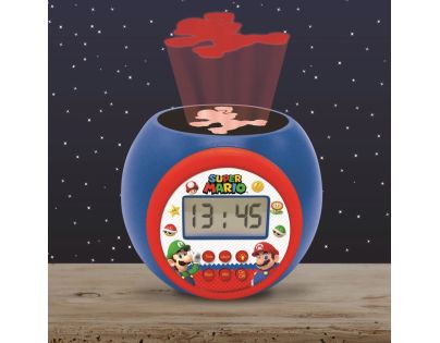 Lexibook Budík Super Mario se stropním projektorem