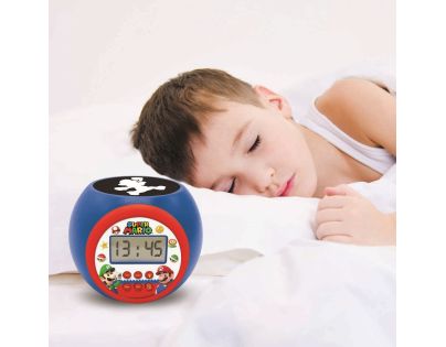 Lexibook Budík Super Mario se stropním projektorem