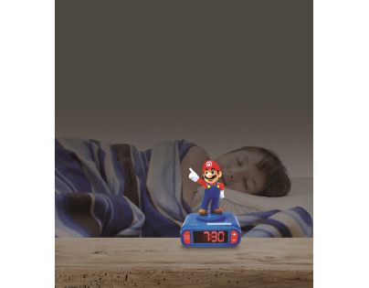 Lexibook Budík Super Mario se zvuky