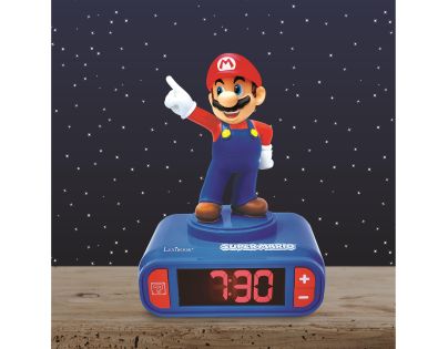 Lexibook Budík Super Mario se zvuky