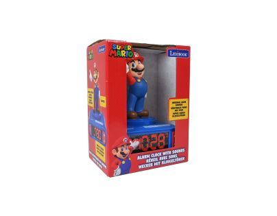 Lexibook Budík Super Mario se zvuky