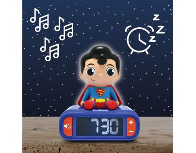 Lexibook Budík Superman se svítící figurkou