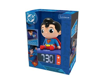 Lexibook Budík Superman se svítící figurkou